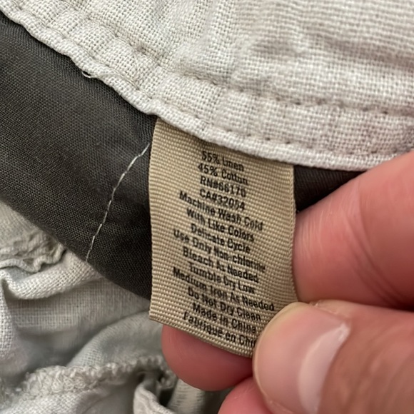 All Son Brand Lightweight Shorts in White - Picture 9 of 12